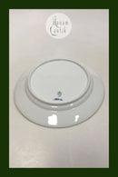 Royal Copenhagen Blauer geriffelter großer Speiseteller Nr. 627