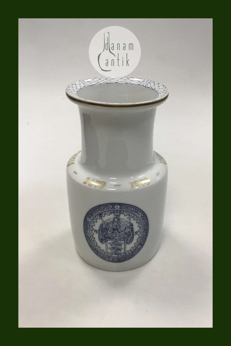 Bing og Grøndahl Vase for Københavns Universitets 500 års jubilæum