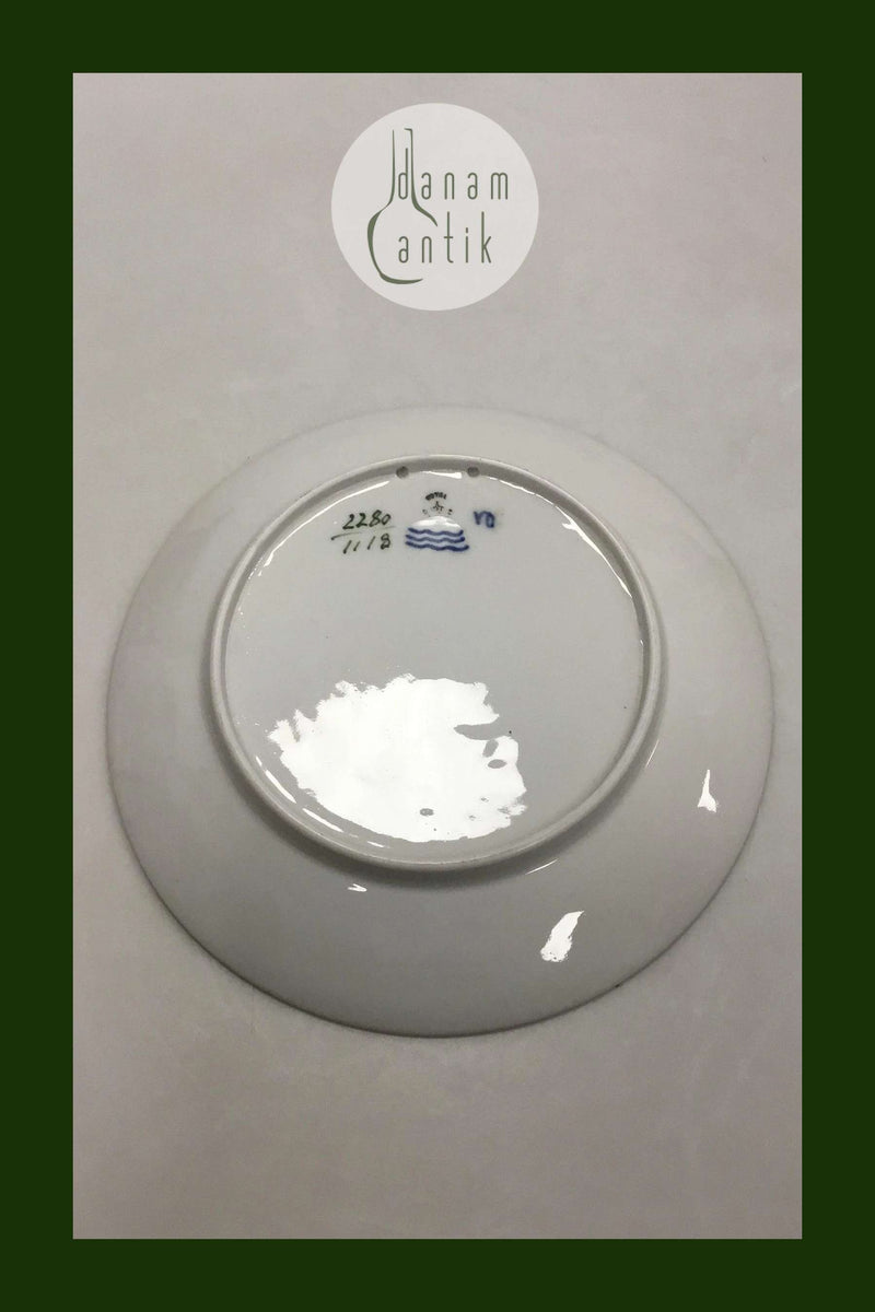 Royal Copenhagen Art Nouveau Motiv Platte fra De Vestindiske Øer No 2280 / 1118