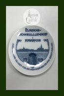 Mindeplatte til Landsudstillingen i Aarhus 1909