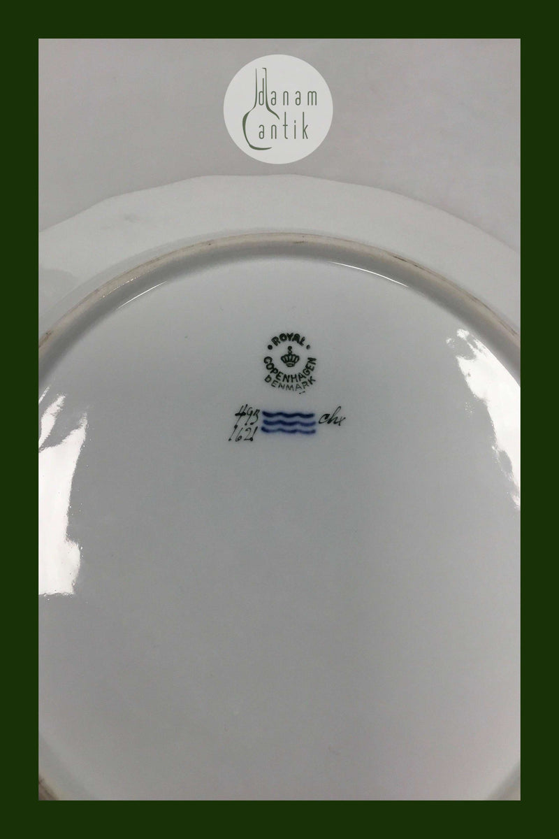 Royal Copenhagen Saxon Flower Light Dinner Plate No 1621