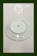 Bing & Grøndahl Hvidt glat stel med guldkant Frokosttallerken No 26/326