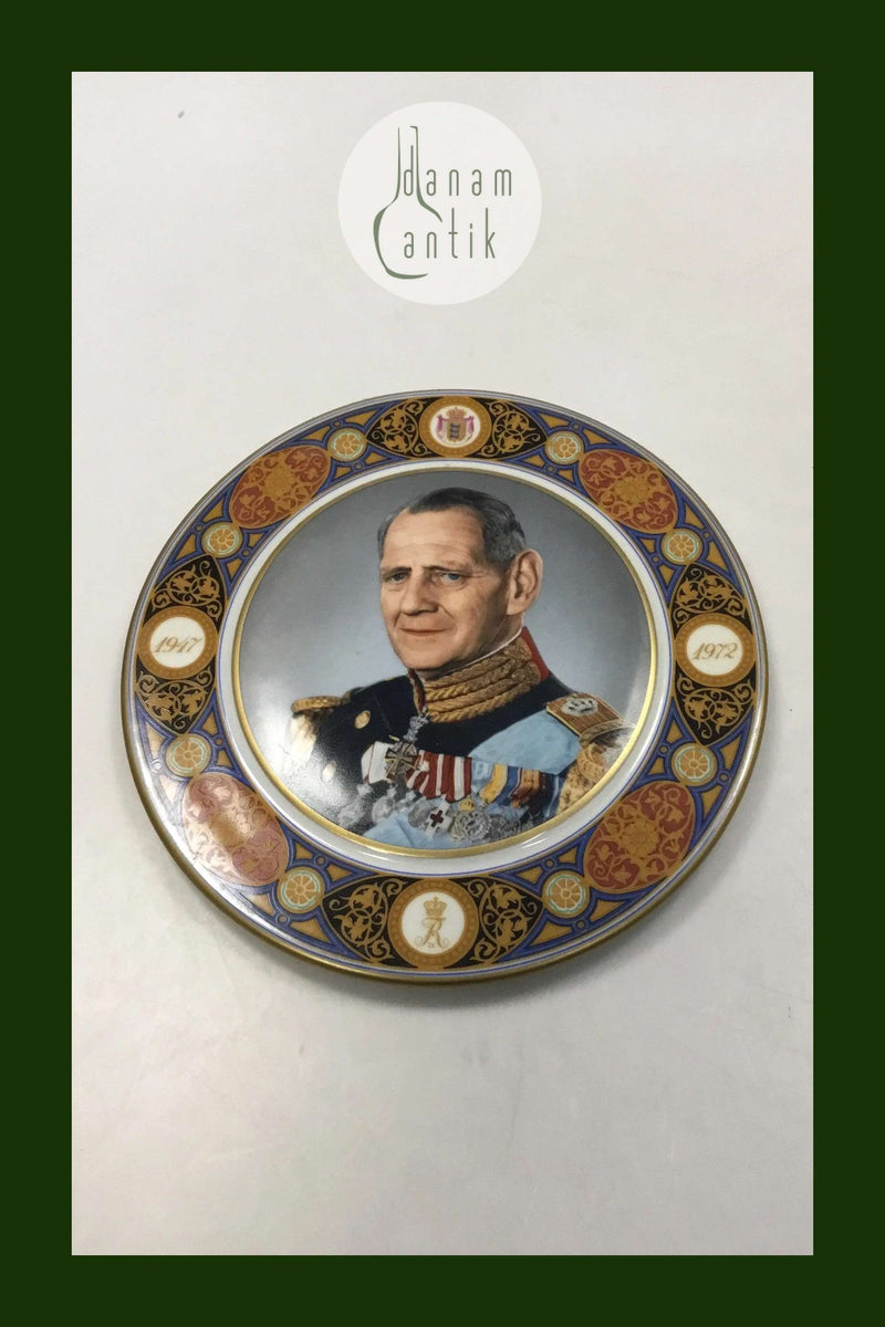 Bing & Grøndahl Platte fra Kongesamlingen, Kong Frederik IX No 11412