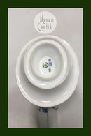 Royal Copenhagen Musselmalet Riflet Saucekande med Underskål No 200