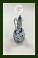 Bing和Grondahl蓝彩/Mussel彩绘醋瓶，编号385