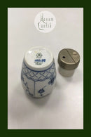 Royal Copenhagen Blau geriffeltes Feuerzeug Nr. 1230