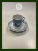 Bing og Grøndahl Art Nouveau Kop med Skibsmotiv