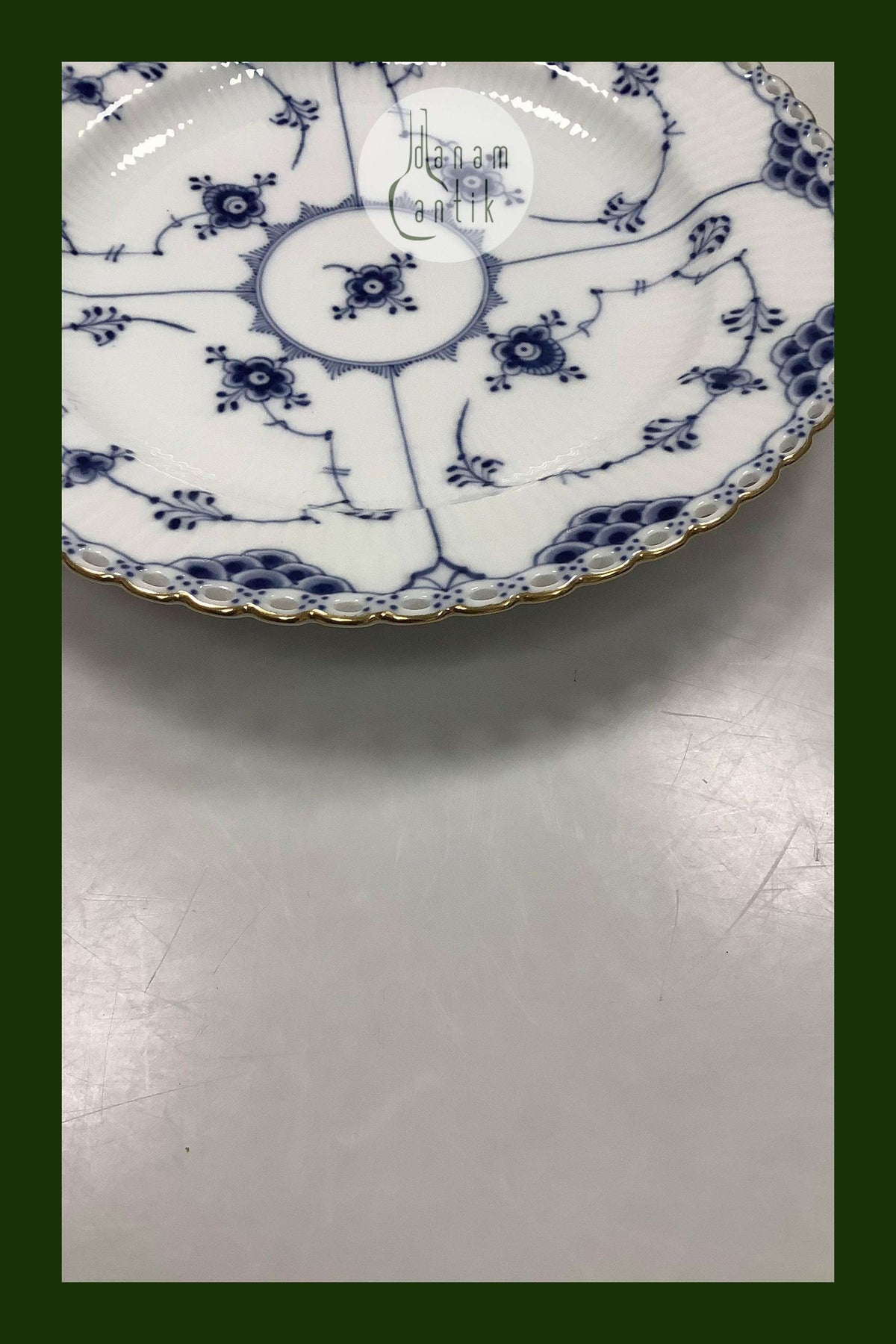 【レア美品】デンマーク製　ロイヤルコペンハーゲン★ジングルベル★大きなプレート ROYAL COPENHAGEN - 【レア美品】デンマーク製 ロイヤルコペンハーゲン