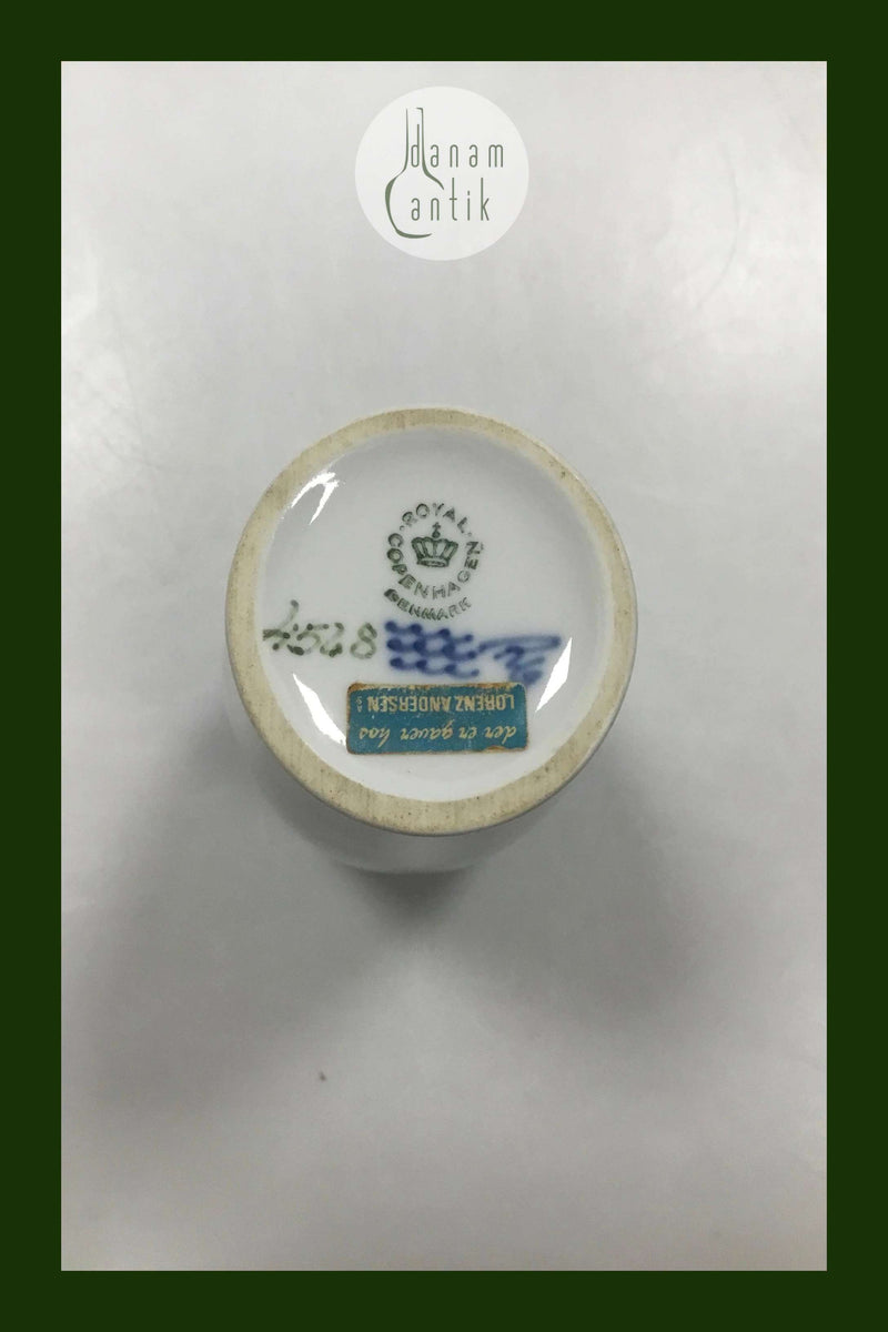 Royal Copenhagen Art Nouveau vase med landskab no 4568