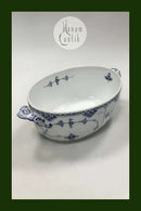 Royal Copenhagen Musselmalet halbblond Ovale Terrine ohne Deckel Nr. 595