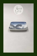 Bing & Grøndahl Platte med motiv med mølle No 586/455