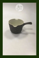 Bing & Grøndahl (Kronjyden) Brun Azur Smørnæb