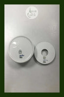 Royal Copenhagen Musselmalet Riflet Lågkrukke / Bonbonniere No 5024