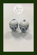 ロイヤルコペンハーゲン ブルーフルーテッドソルト＆ペッパーセット No 184/2009 ロゴ入り