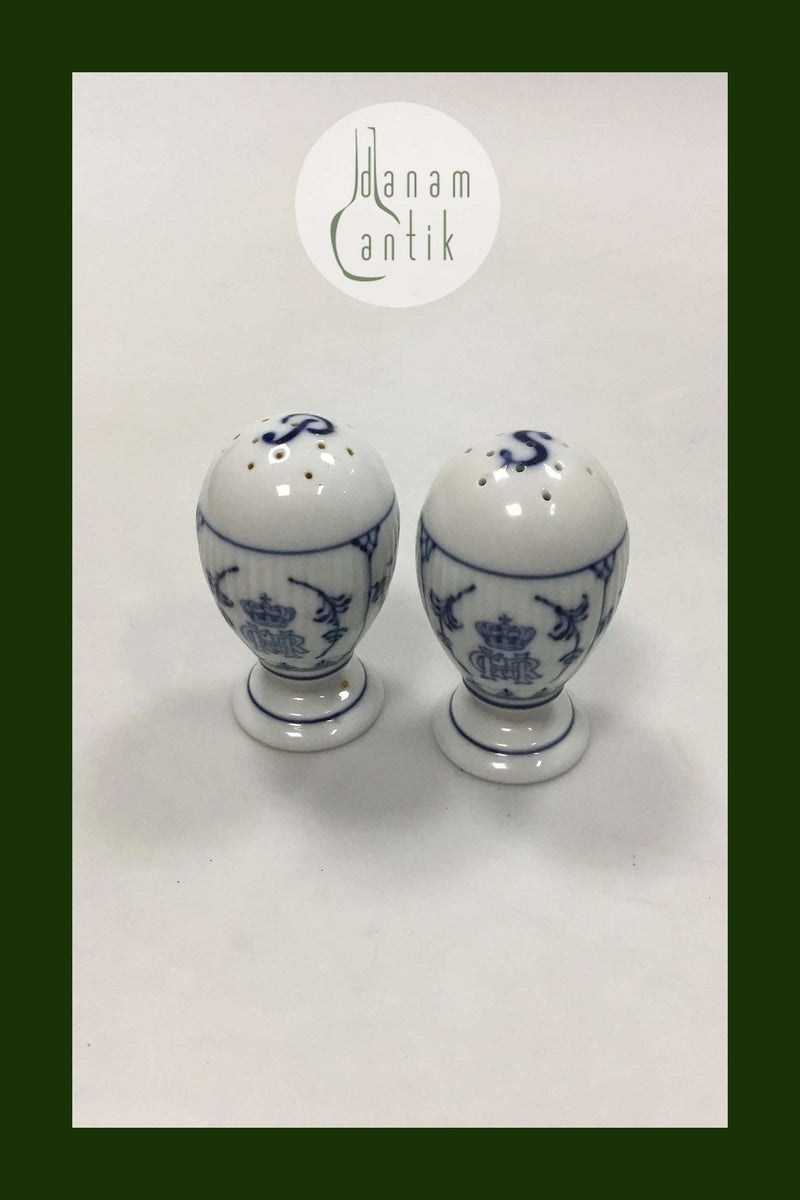 ロイヤルコペンハーゲン ブルーフルーテッドソルト＆ペッパーセット No