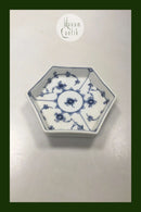 Royal Copenhagen Musselmalet Riflet sekskantet bakke No 2138