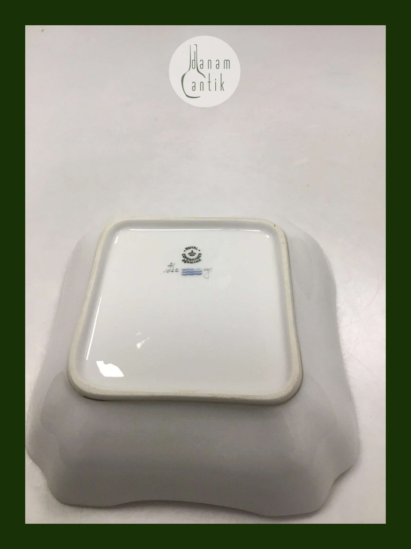 Royal Copenhagen Sirius Firkantet skål No 1522