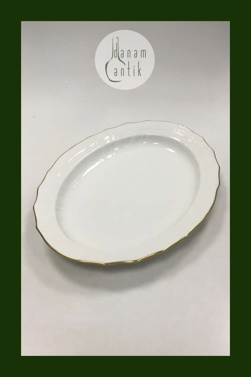 Royal Copenhagen Sirius Stort ovalt fad No 1556