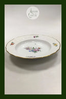 Royal Copenhagen Saxon Flower Light Deep Plate No 493/1620