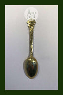 A.ミケルセン・クリスマススプーン 1910年一部金箔入り銀製スプーン(誤植)