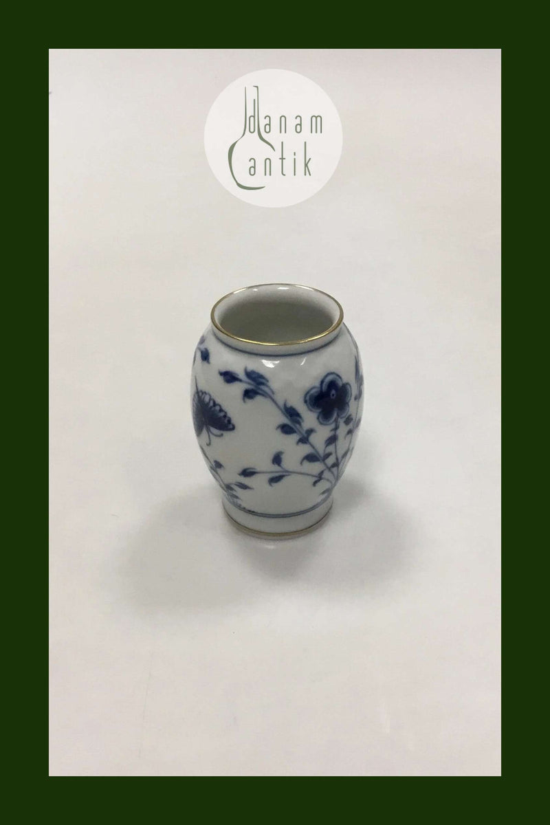 Bing og Grøndahl Sommerfugl med guld Kuvertvase No 208