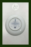 Bing und Grondahl Dänische Luftfahrtplatte Nr. 11 - 1986 Douglas DC- 8 Dan Viking 1960 SAS 1971