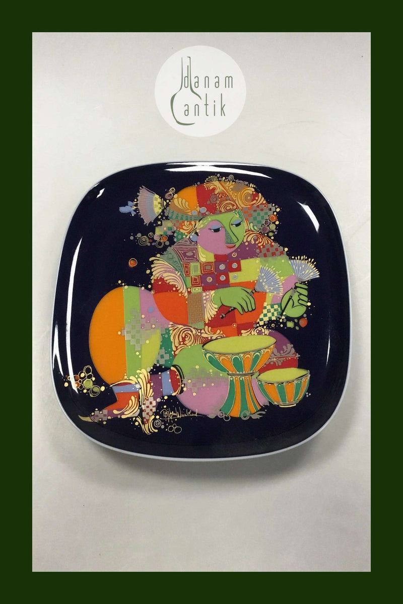 Rosenthal Bjørn Wiinblad Square plate