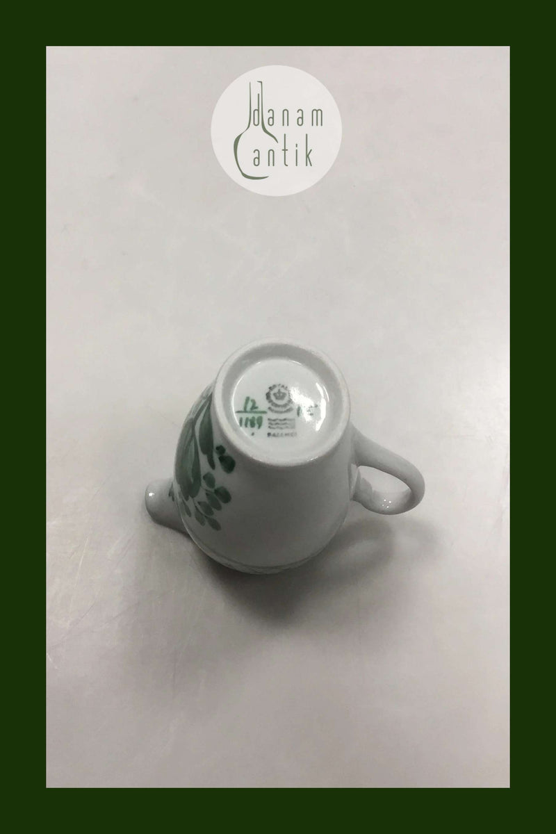 Royal Copenhagen Grøn Tranquebar Lille Flødekande No 1189