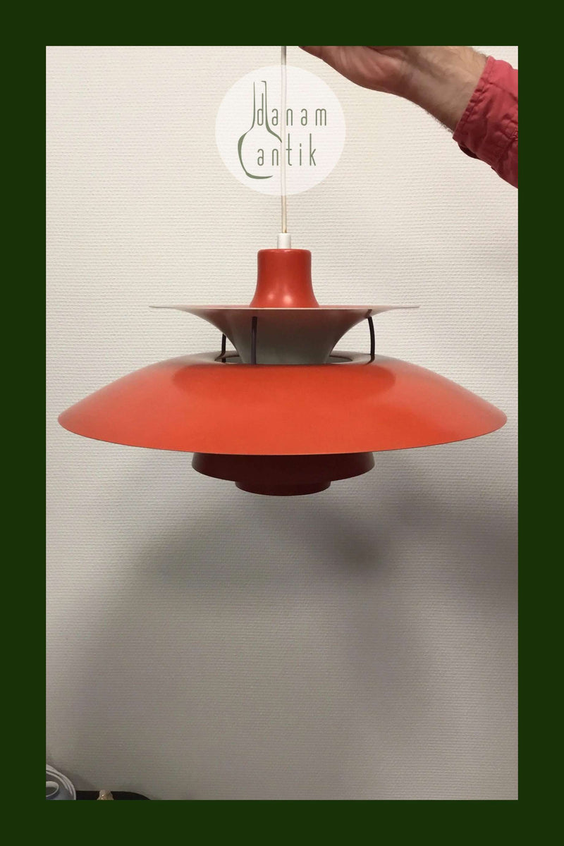 ポール・ヘニングセン・フォー・ルイ・ポールセン レッド・ペンダント PH 5