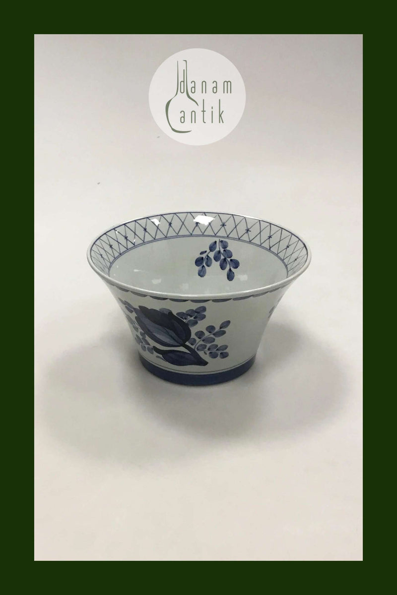 Royal Copenhagen Blå Tranquebar Skål No. 1096