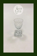 Holmegaard / Kastrup Gorm den Gamle Portvinsglas med Wien Antik slibning