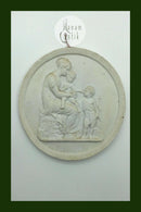 Royal Copenhagen Biscuit plate "Mary with Jesus and John" No 120