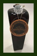 Holmegaard Apotekerflasken, krukke med tekst TINCT RHEI fra 1983