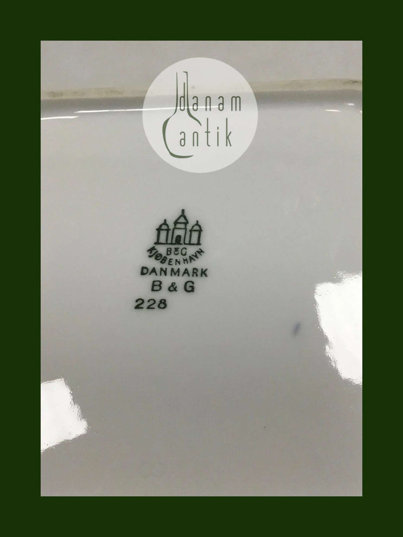 Bing og Grøndahl Empire Firkantet Skål No 228