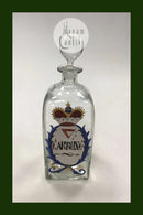 Holmegaard Apotekerflasken, krukke med tekst CARBUNC fra 1991