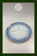 Bing and Grondahl Blue Tone Hotel Grill or Fondue Plate No 730