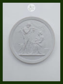 ロイヤルコペンハーゲン ビスキットプレート マンフッド＆オータム 20世紀 (No.118)