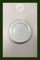 Bing & Grøndahl / Royal Copenhagen Hvid Koppel Dyb Tallerken No 605