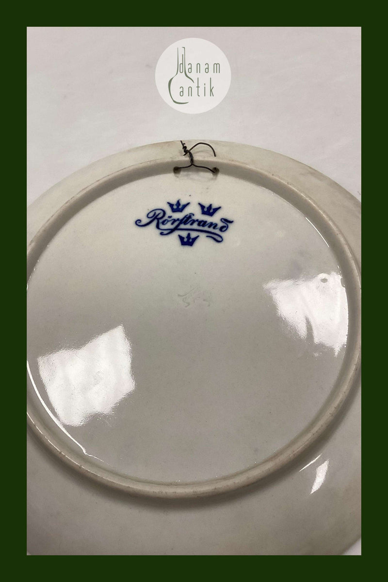 Rørstrand Sverige Juleplatte fra 1916