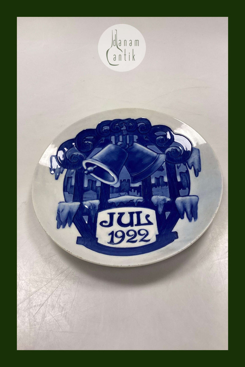 Rørstrand Sverige Juleplatte fra 1922