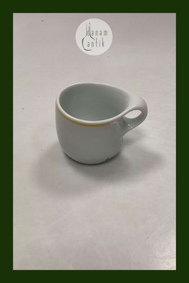 Royal Copenhagen Minas Bebe Design  Gul Mokka Kop No. 069