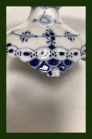 Royal Copenhagen Musselmalet Halbspitzenschale auf hohem Fuß Nr. 513