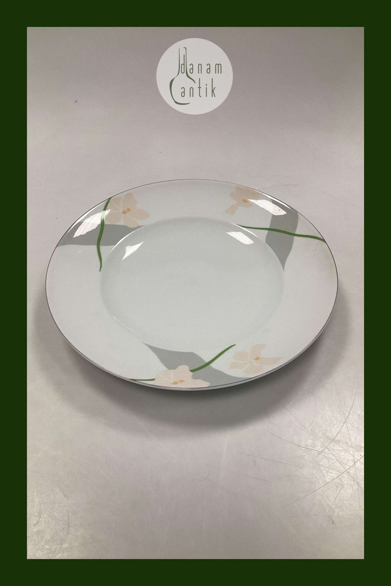 Bing and Grondahl Grey Orchid Large Dinner Plate No 632