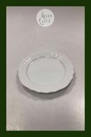 Royal Copenhagen hvid Josephine Kagetallerken No. 618