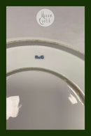 Bing og Grøndahl Art Nouveau Valmue Stel Rundt Fad