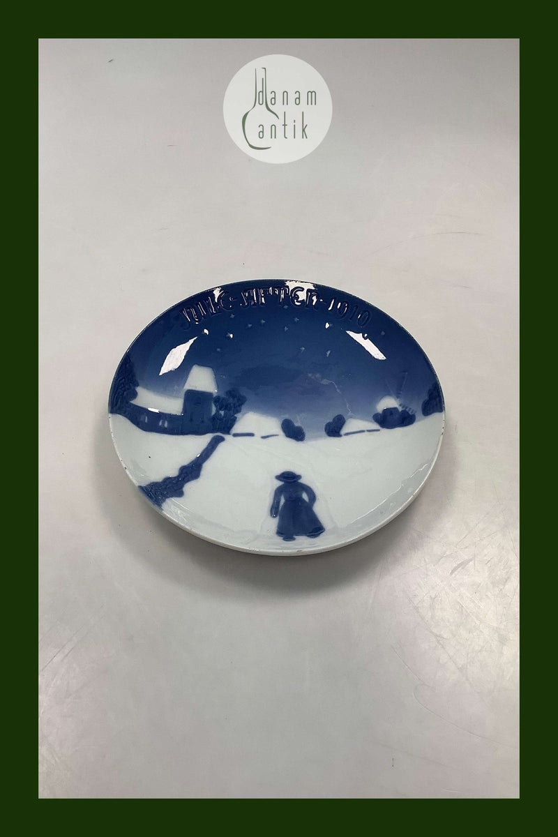 Falsk Bing og Grøndahl Juleplatte fra 1910