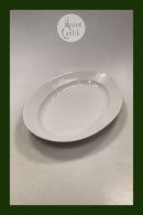 ビング＆グロンダール エレガンス、ホワイトラージオーバルディッシュ No.15