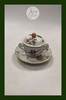 Herend Rothschild Bird Bouillon Kop og Underkop No 1718