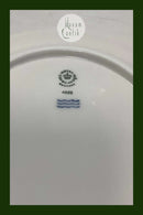 Royal Copenhagen Hvidt Porcelæn tallerken No 6005