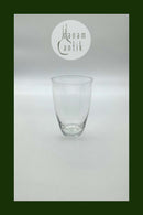 Weißes Kopenhagener See- oder Wasserglas aus der Glashütte Holmegaard